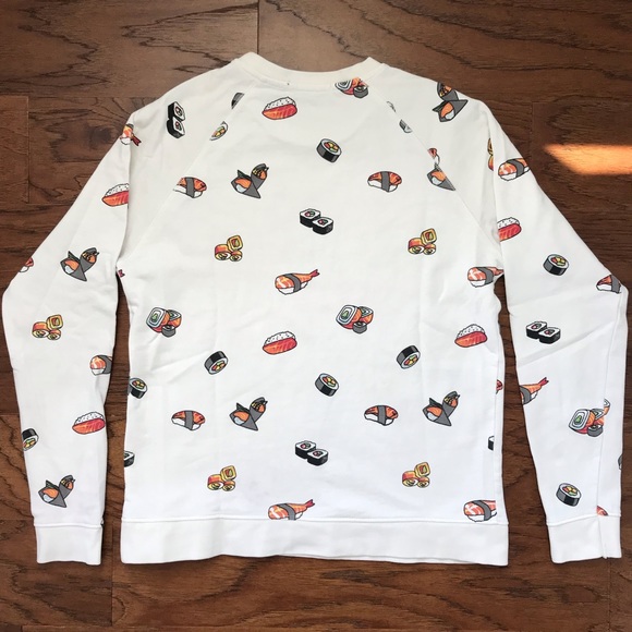 Sushi print French terry sweatshirt - Picture 2 of 7